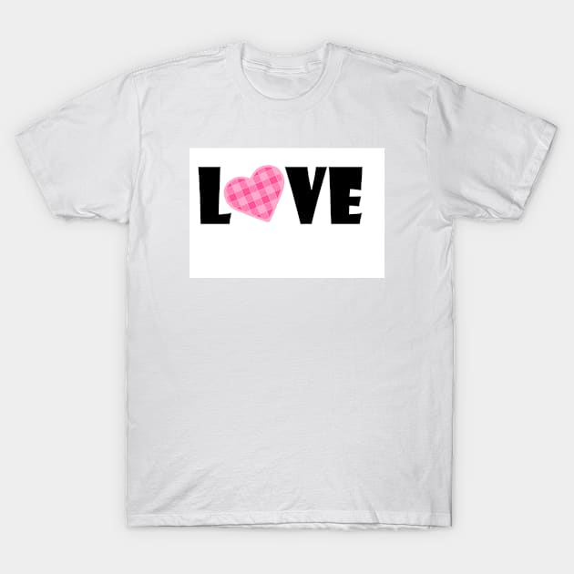 Love On T-Shirt by Wanda City